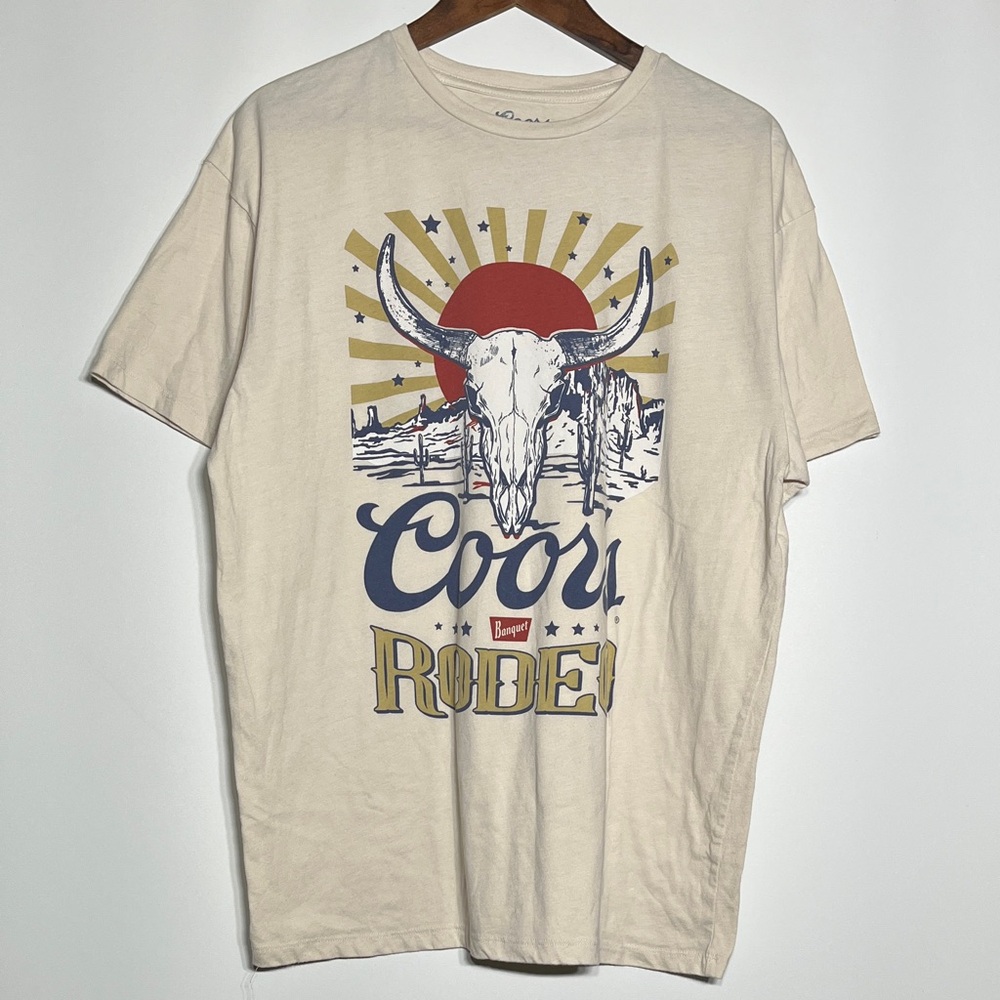 Coors Rodeo Graphic Tee - Cream